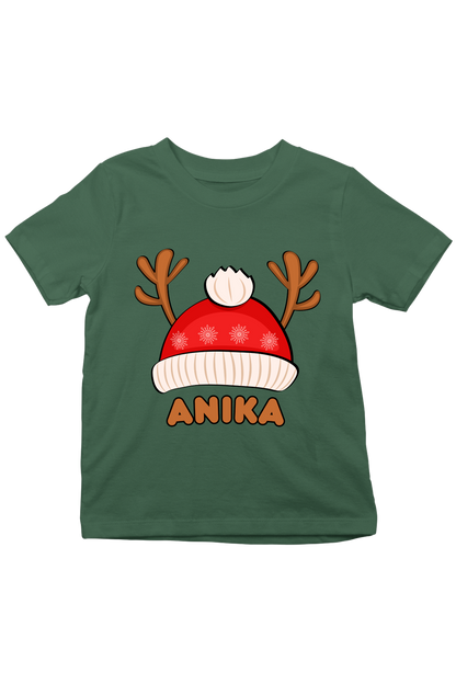 Reindeer With Custom Kid Name