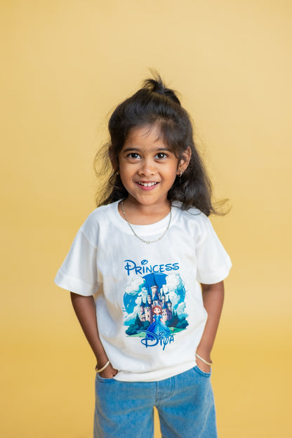 Princess Castle Custom Kids Tee