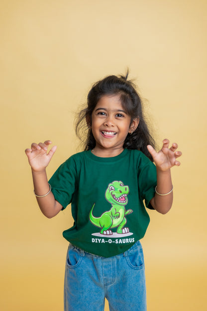 Dino-O-Saurus Custom Kids Tee