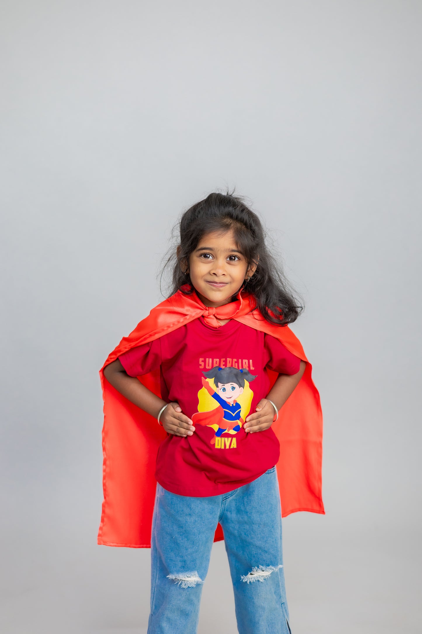 SuperGirl Custom Kids Tee