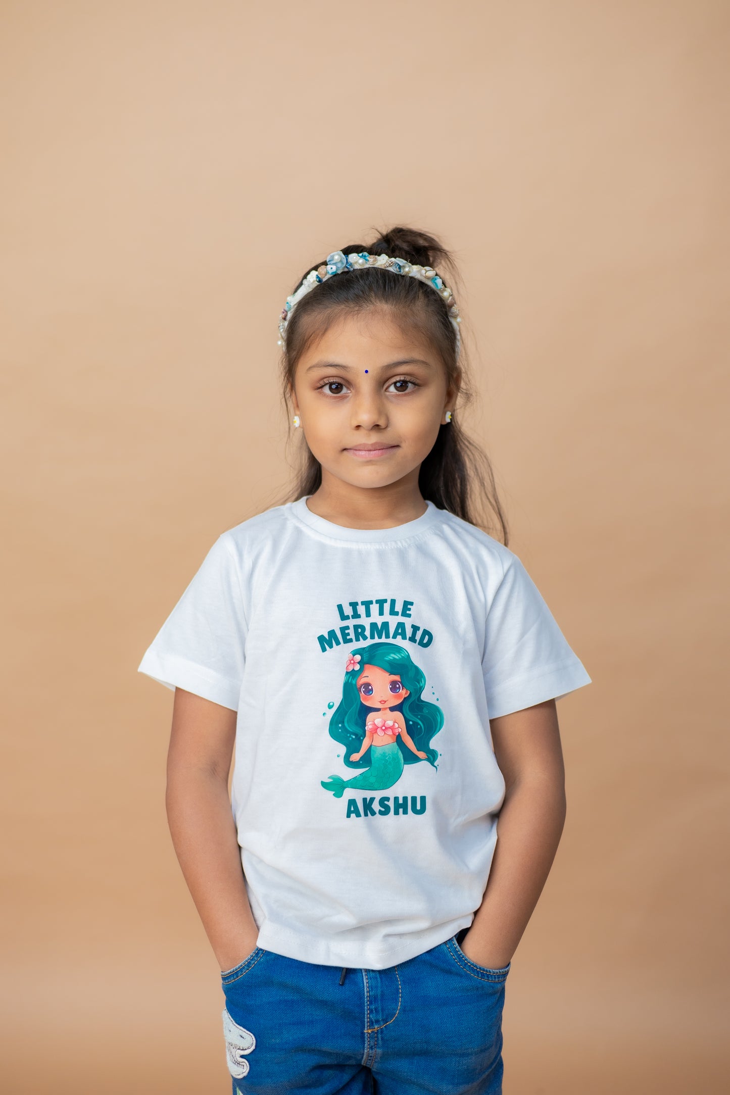 Little Mermaid Custom Kids Tee
