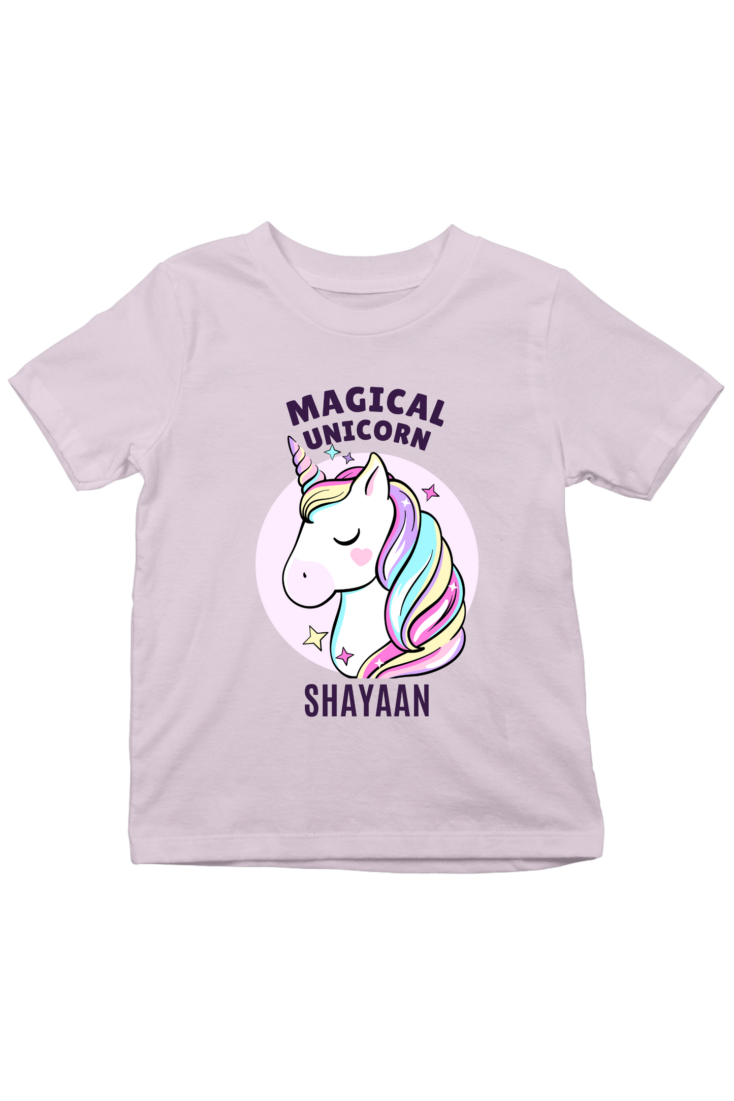 Magical Unicorn With Custom Kid Name - Kids Tee