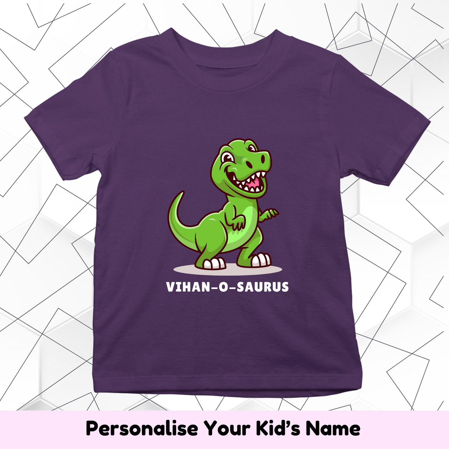 Dino-O-Saurus Custom Kids Tee