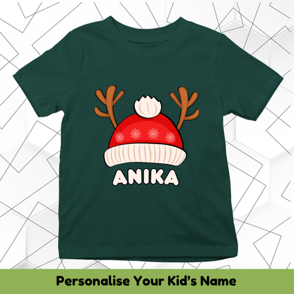 Reindeer With Custom Kid Name