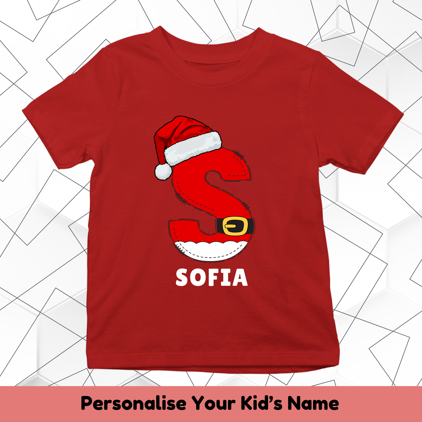 Santa Hat With Custom Font