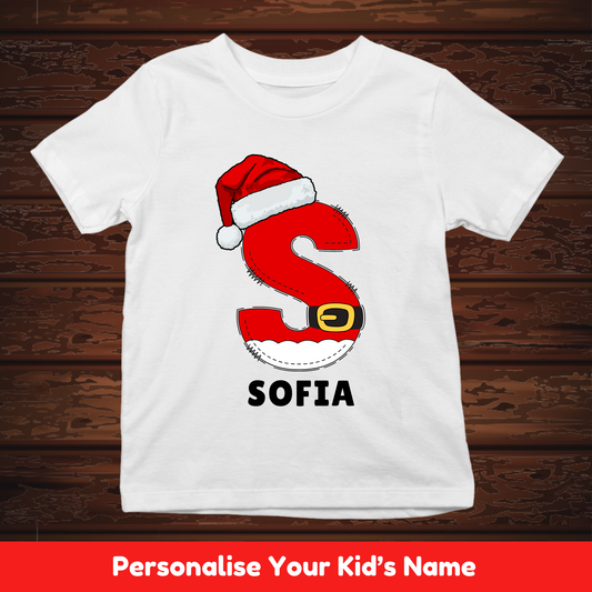Santa Hat With Custom Font