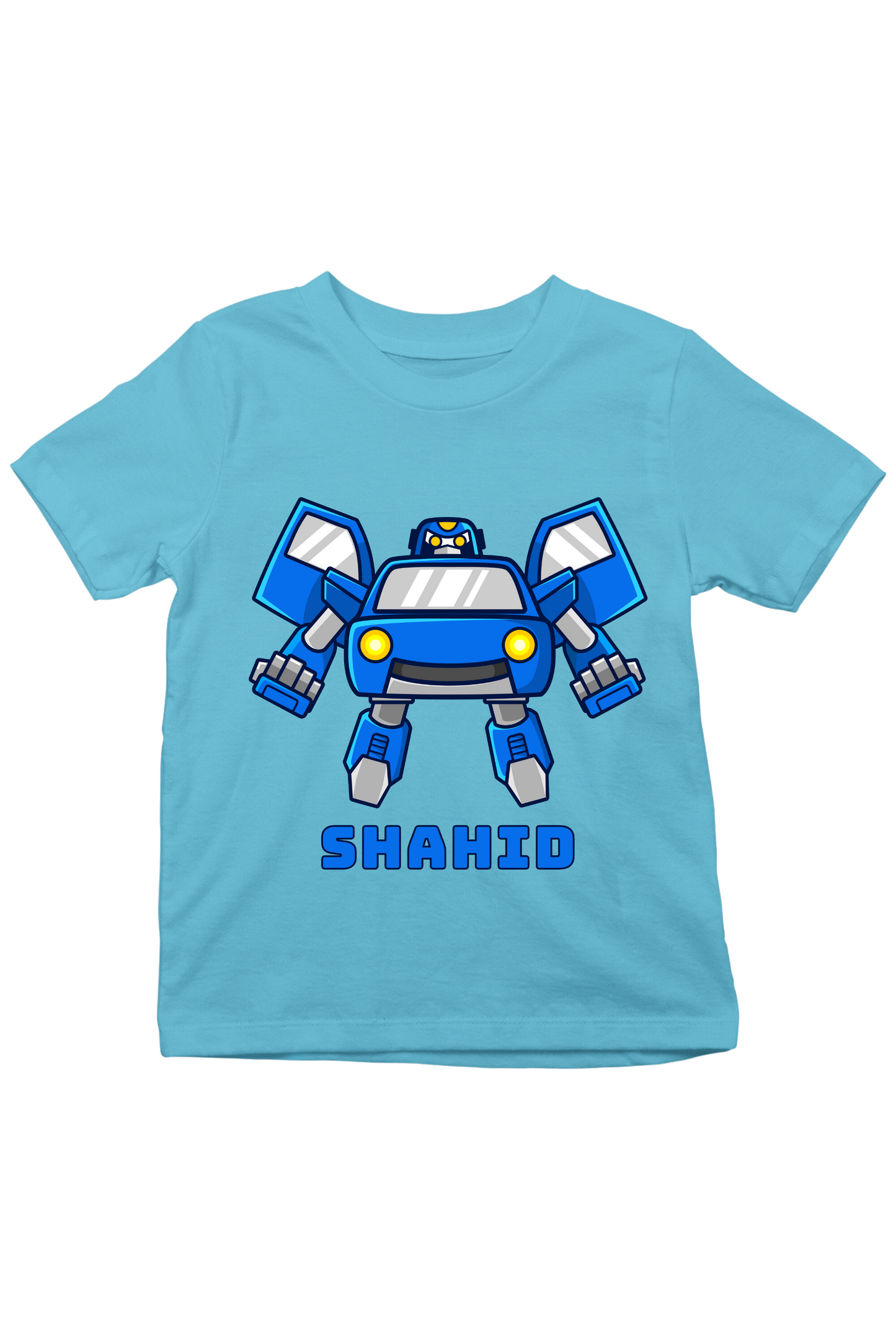 Transformer With Custom Kid Name - Kids Tee