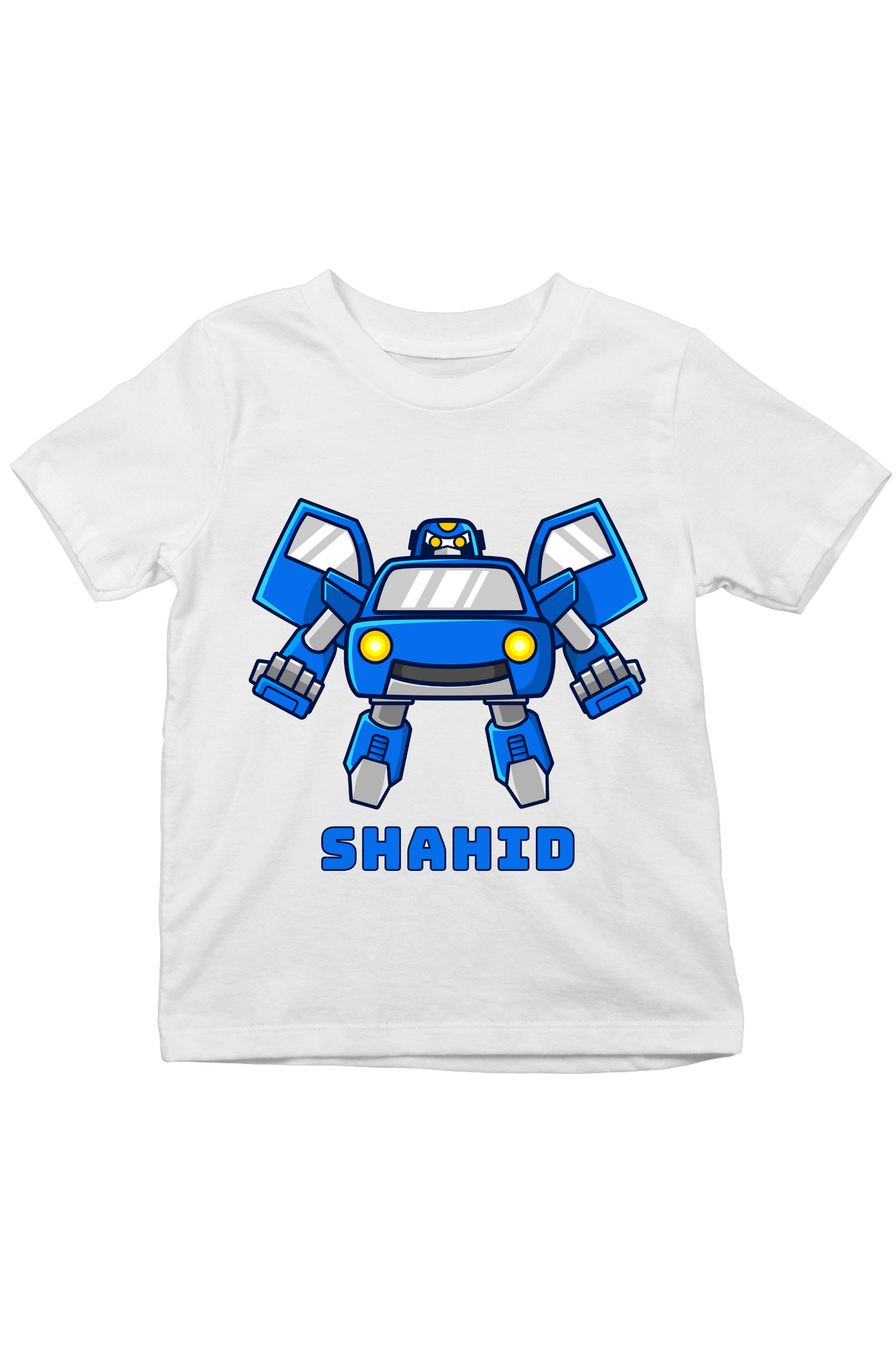 Transformer With Custom Kid Name - Kids Tee