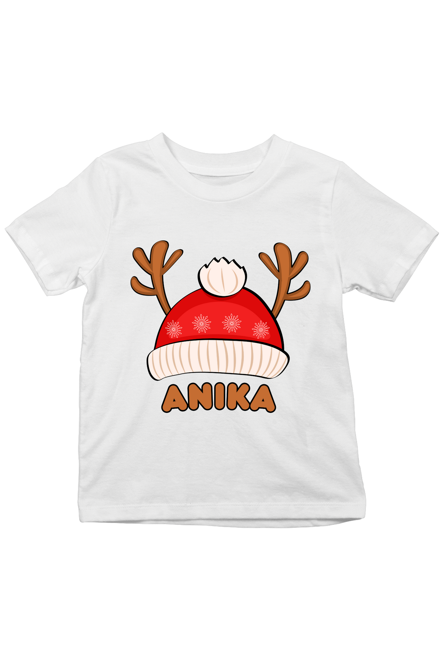 Reindeer With Custom Kid Name